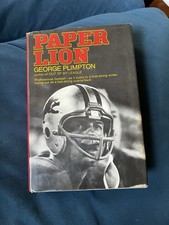 Paper Lion By George Plimpton 1966 Hardcover