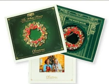 White House Historical Association 2023 Christmas Ornament in Box w/ Booklet