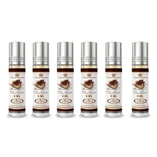 Al-Rehab Choco Musk Concentrated Perfume Rollerball for Unisex, 0.2 Ounce (Pack