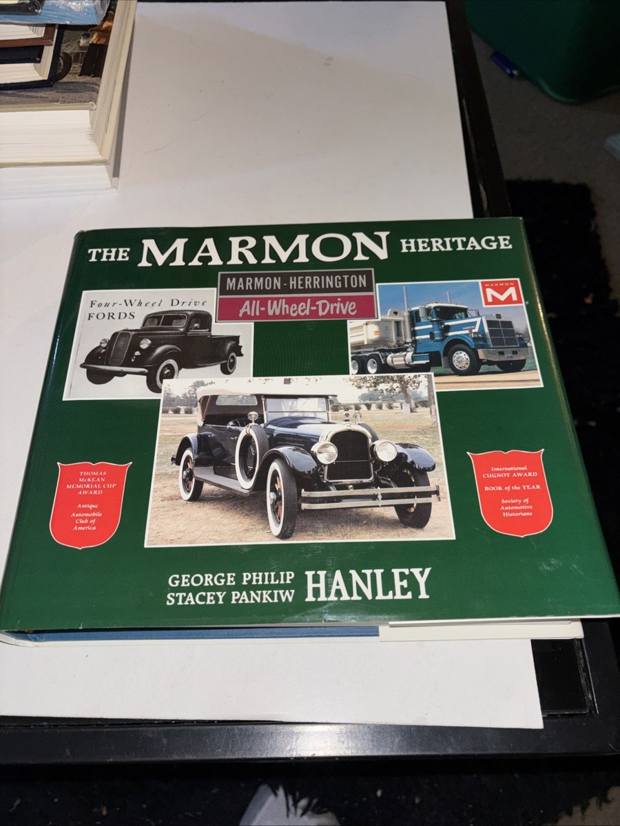 洋書 THE MARMON HERITAGE The Marmon Heritage Book George Philip Stacey Pankie Hanley Signed
