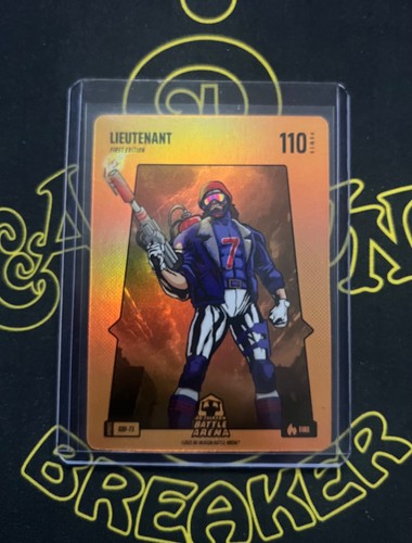 2025 BO JACKSON - BATTLE ARENA - LIEUTENANT/DANSBY SWANSON - ORANGE BATTLE FOIL