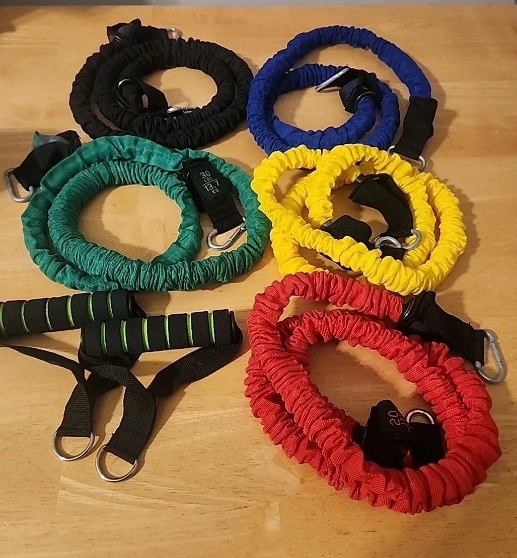 Exercise Resistance Band With Nylon Break Resistant Sleeve Foam Handle 15-35 Lbs
Opens in a new wind