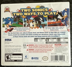 Sonic Generations Nintendo 3DS Console Game with Case