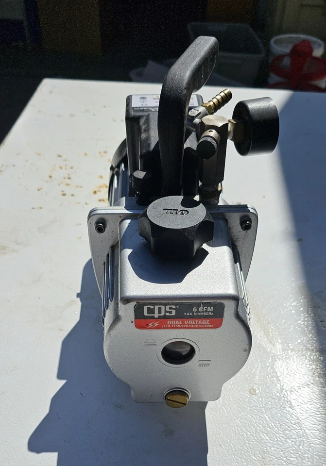 Bomba de vacío de 2 etapas CPS VP6D Pro-Set Foto 4 de 4