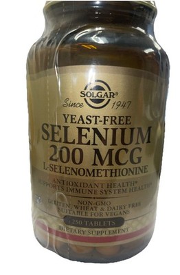 Selenium, Yeast-Free, 100 mcg, 100 Tablets