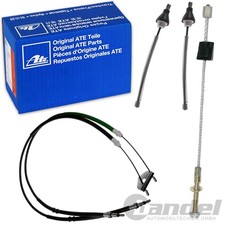 4xATE HANDBREMSSEIL HINTERACHSE KOMPLETT passend für FORD FIESTA V FUSION MAZDA