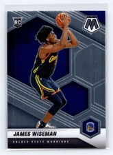 2020-21 Panini Mosaic #205b James Wiseman RC Variation Warriors