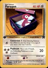 Porygon Uncommon Team Rocket 48/82 LP on eBay