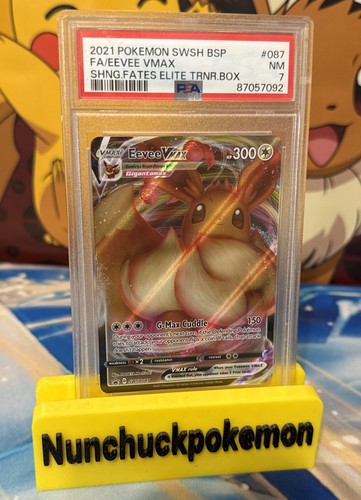 Eevee VMAX graded PSA 7 for sale on eBay