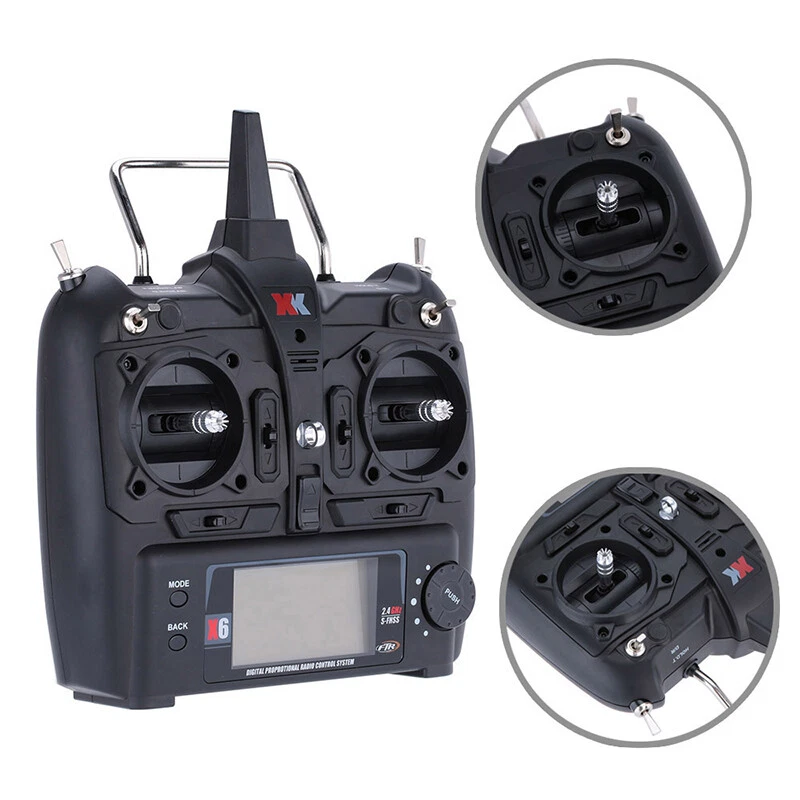 XK X6 Transmitter for XK K100 K110 K123 K124  RC Helicopter Spare Accessories - Image 3 of 4