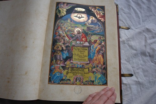 1630 - 2005 Matthew Merian Copper Bible German , Martin Luther trans, Facsimile - Picture 14 of 23