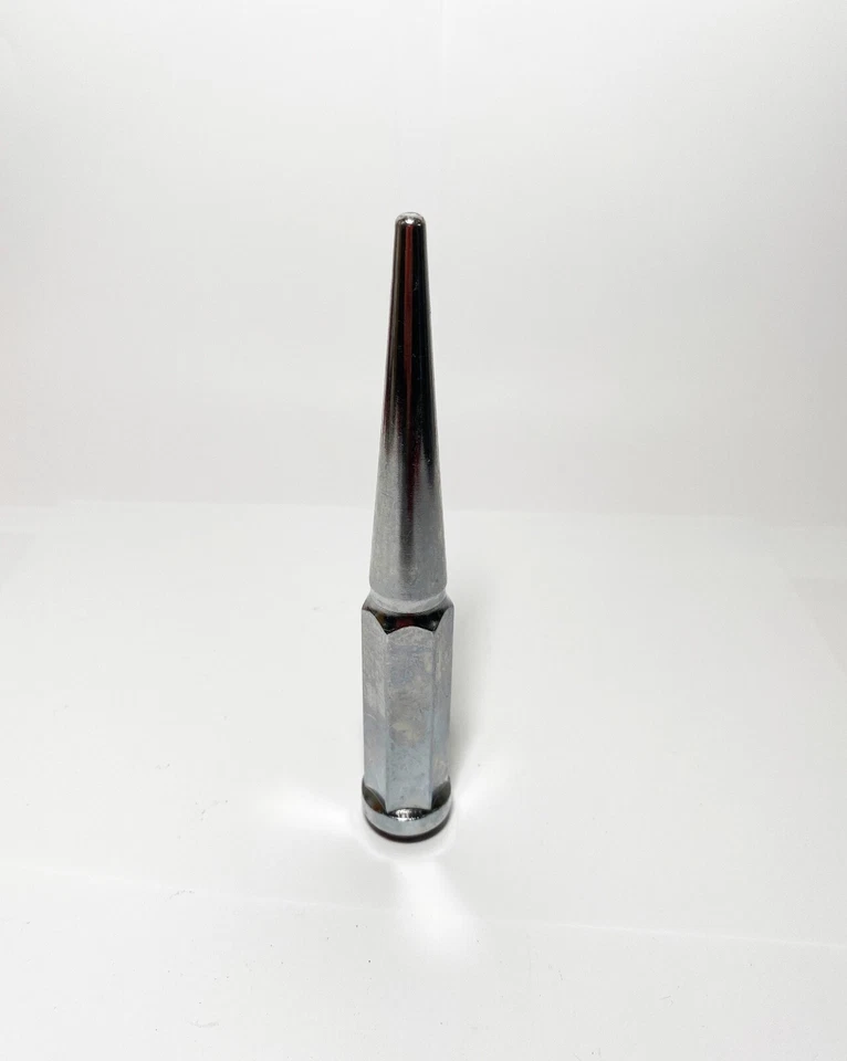 FIT FORD TAURUS EXPLORER FLEX MUSTANG 6''SPIKE LUG NUT CONESEAT 1/2-20 CHROME 20 - Image 3 of 4