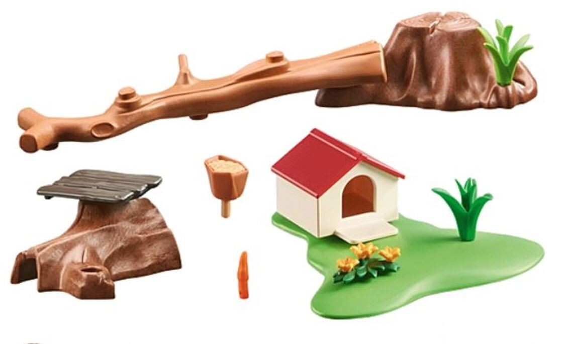 Playmobil My Life Set 71191 Petting Zoo Animals Goats Promo