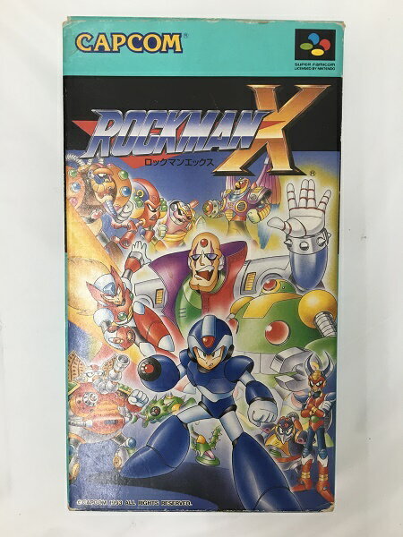 ROCKMAN X Megaman Nintendo Super Famicom No Manual Japan