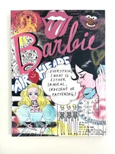 Barbie Dreams Hand Painted Acrylic Painting 48”x36”