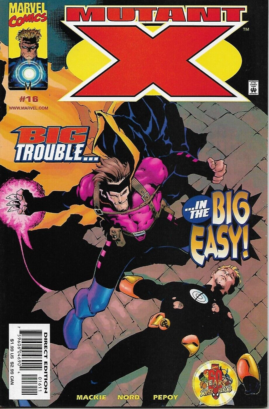 MUTANT X (1998) #16 - Back Issue (S)