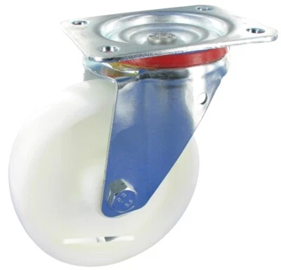 ROLLENTECHNIK VOM STEIN GMBH Lenkrolle ohne Feststeller Rad 200mm Polyamid Gleitlager Tragfähigkeit:350KG
