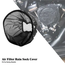 Rainproof Dustproof Air Filter Rain Sock Cover Fit For Sucker Cleaner For Harley