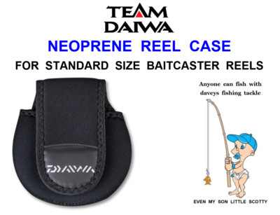 DAIWA NEOPREN ROLLENKOFFER FÜR KLEINE BAITCASTER LP MULTIPLIKATOR MEERESANGELGERÄT