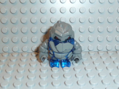 LEGO  Power Miners Figur Monster Glaciator blau 8707 8964 Troll Höhle Rock F1486