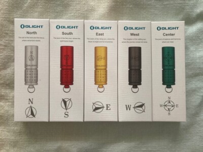 Olight i1R 2 Pro Bundle Directions Full Set Of 5 Colours Rechargable FlashLight
