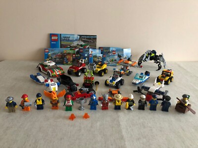15 Assorted Lego Sets, City, Ninjago, Monster Fighters With 13
