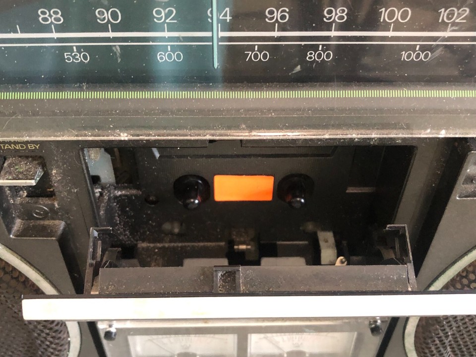 SANYO GHETTOBLASTER BOOMBOX M 7740 Radio Cassette Enregistreur Vintage Cube EUR 199,00 - FR