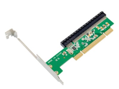 PCI 32Bit To PCI-Express 16x Riser Extender bridge card Pci to Pcie PEX8112 Chip
