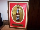 VINTAGE PABST ORIGINAL BEER SHADOW BOX WALL HANGING — photo 1