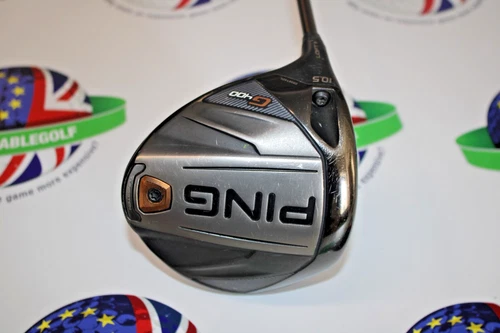 used ping g400 left hand 10.5 degree driver ping alta 55g shaft regular flex
