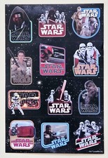 Star Wars / Sticker Single sheet.