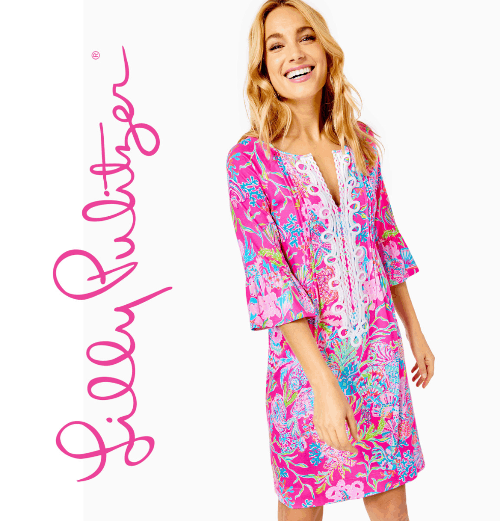 NWT LILLY PULITZER Krysta Floral Lace Detail Shift Dress SIZE XL MSRP $178  iuu.org.tr