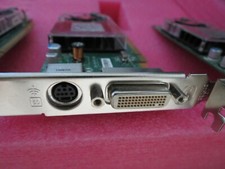 Lot of Five Dell ATI Radeon X399D HD 3450 256MB PCIe x16 DMS-59 S Video Card