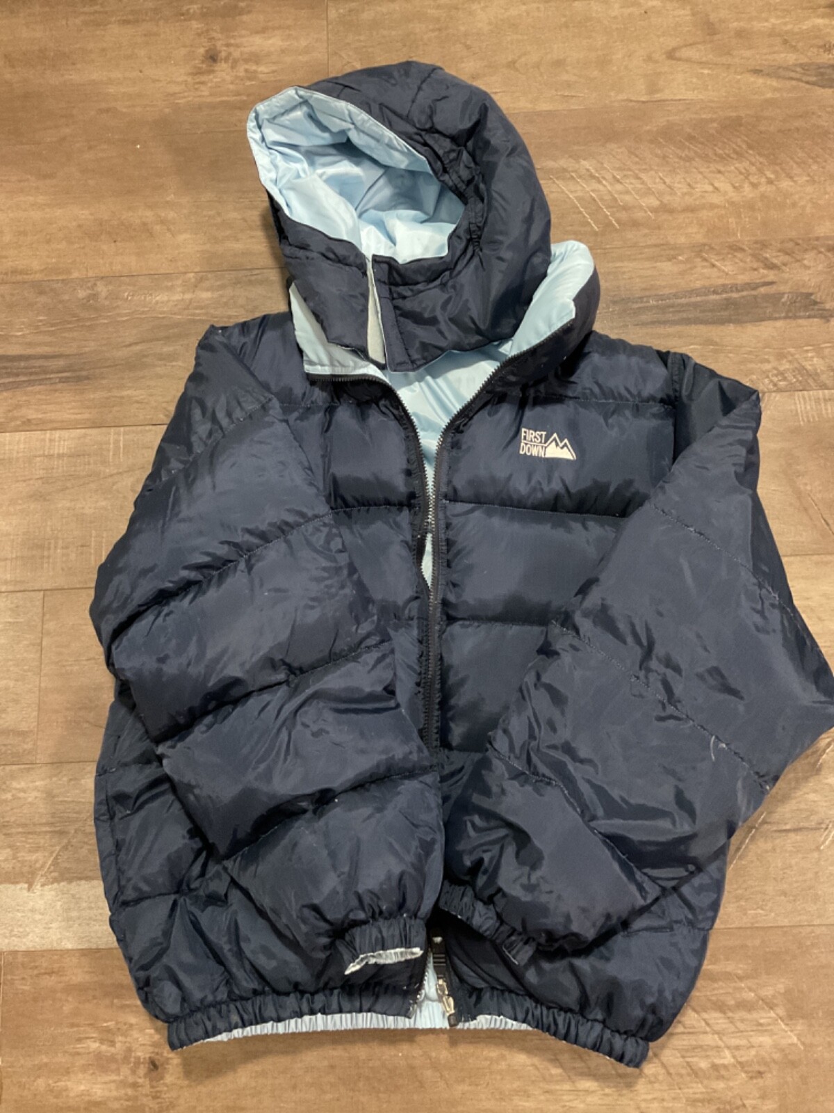 First Down Winter Jacket reverse able puffer Jack… - image 5
