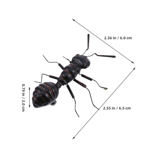 6 Pcs Ant Statue Child Simulation Ants Model Miniature Figurines - Picture 8 of 12