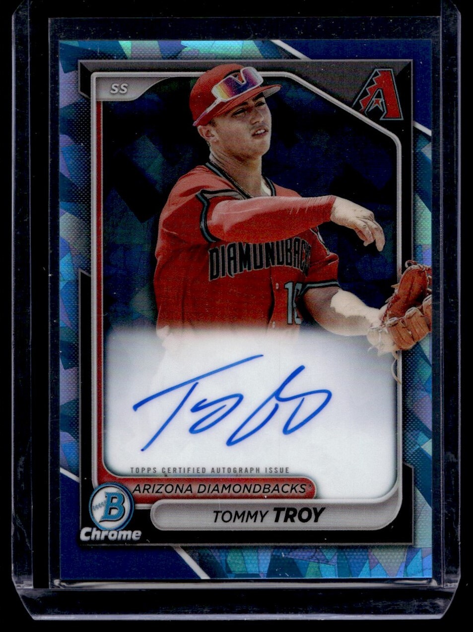 2024 Bowman Chrome Sapphire #BSPA-TT Tommy Troy Auto