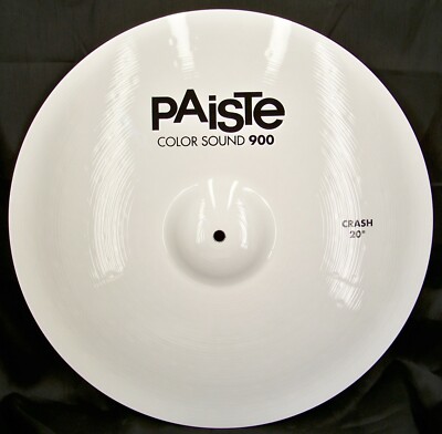 Paiste Color Sound 900 White 20'' Medium Crash Cymbal/New/Model # CY0001909920