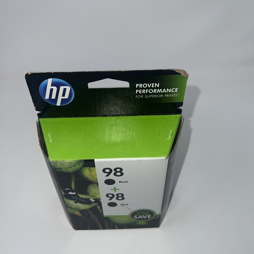 Cartuchos de tinta originales HP 98 Ink Black paquete doble caducidad mayo 2014 - Imagen 7 de 13