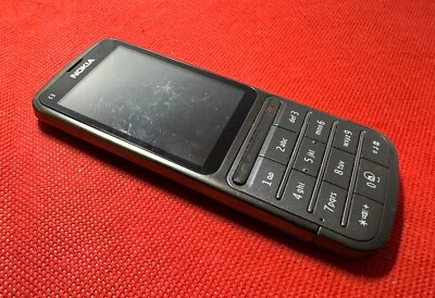 Nokia C3-01 Drak Grey ( Unlocked ) Mobile Phone Original - Image 1 of 4