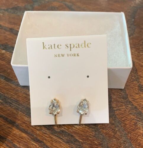 kate spade teardrop custom clip on earrings - Picture 1 of 2