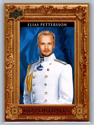 2023-24 Elias Pettersson Upper Deck Series 2 UD Portraits #P45