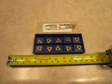 TERRA CARBIDE 22-100-132, TCMT-21.52 CARBIDE, 10 PCS, APC5T GRADE, G0228