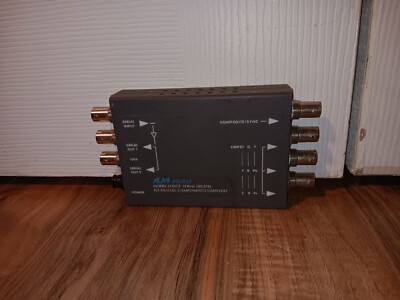 AJA D10CE Serial Digital To Analog Component/Composite NO Power Supply