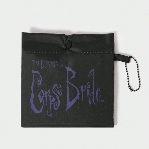 CORPSE BRIDE Shein Lightweight Over Night Shopping Beach Bag with Zipper Pouch - Picture 9 of 10