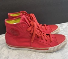 PF Fliers Center Hi Red Canvas High Top Shoe Men’s 11 Women’s 12.5