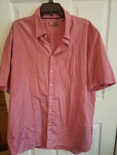 Chic FIL A Team Style Short Sleeve Button Up Uniform Shirt Size 2XL OOBE