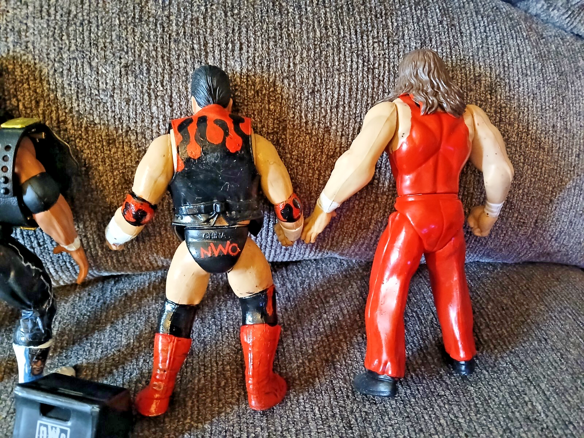 NWO Figure LOT CUSTOM BCA Bone Crunching Action HOGAN BISCHOFF