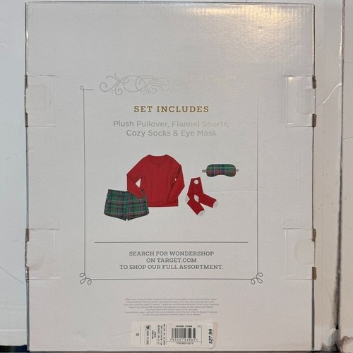 Wondershop Cozy Loungewear Christmas 4-Piece Set Women Small Multicolor Pjs NEW - Picture 2 of 14