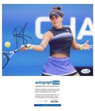 Bianca Andreescu AUTOGRAPH Signed US Open Tennis Champion 8x10 Photo D ACOA Bianca Andreescu AUTOGRAPH Signed US Open Tennis Champion 8x10 Photo D ACOA