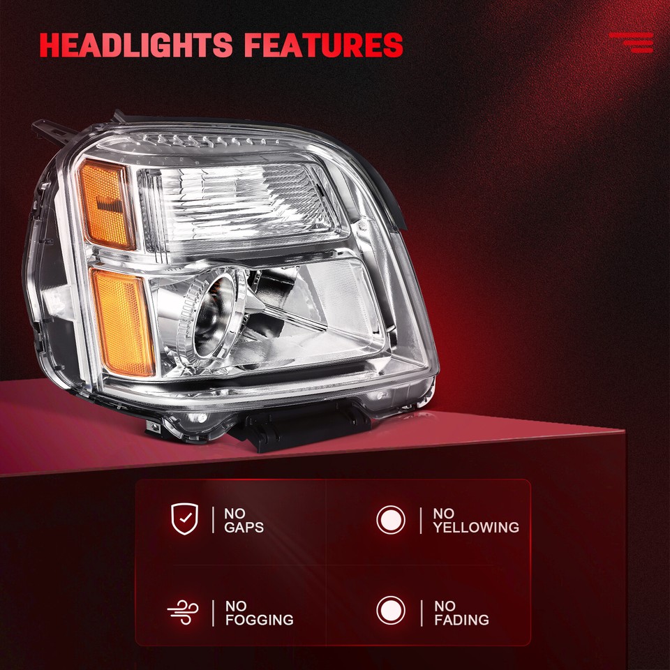 headlight compatible terrain 2010 2015 sport utility
